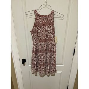 New Altar’d State Blossom Rose Dress size small lace dress